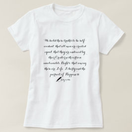 Unabhängigkeitserklärung der Vereinten Staaten 177 T-Shirt