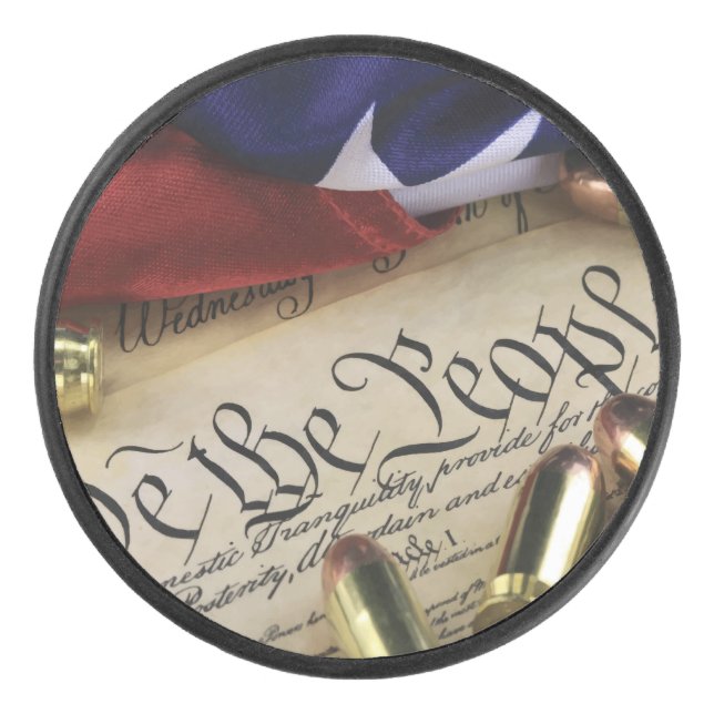 Unabhängigkeitserklärung Eishockey Puck (Vorderseite)