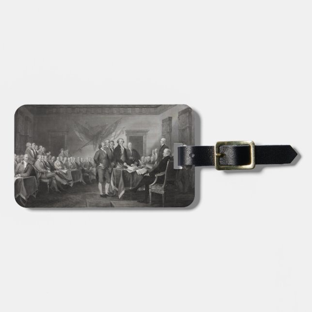 Unabhängigkeitserklärung Gepäckanhänger (Vorderseite horizontal)