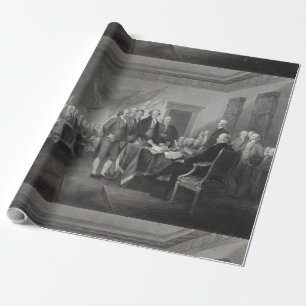 Unabhängigkeitserklärung Geschenkpapier