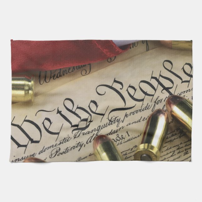 Unabhängigkeitserklärung Geschirrtuch (Horizontal)