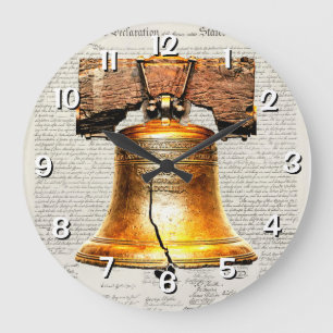 Unabhängigkeitserklärung  große wanduhr