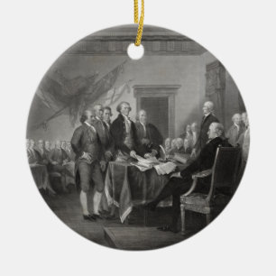 Unabhängigkeitserklärung Keramik Ornament