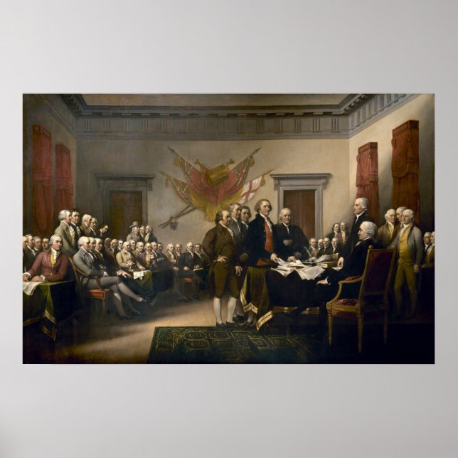 Unabhängigkeitserklärung Poster (Vorne)
