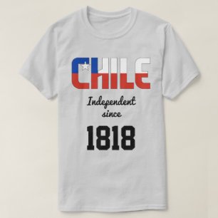 Unabhängigkeitsfeier der chilenischen Flagge T-Shirt