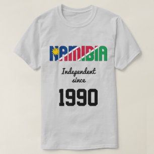Unabhängigkeitsfeier Flagge Namibias T-Shirt