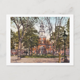 Unabhängigkeitshalle Philadelphia, PA 1900 Vintage Postkarte