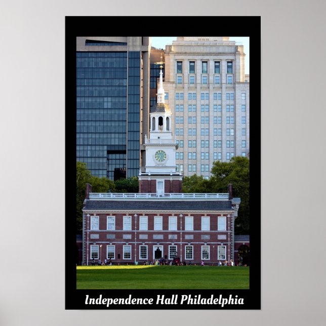Unabhängigkeitshalle Philadelphia Poster (Vorne)