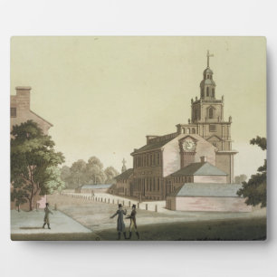 Unabhängigkeitssaal, Philadelphia, Pennsylvania, f Fotoplatte
