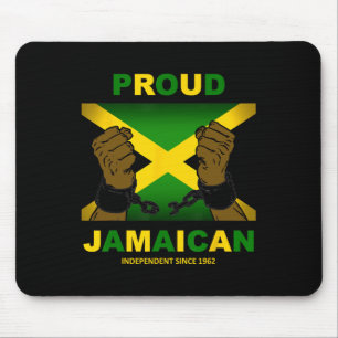 Unabhängigkeitstag 2024 - Proud Jamaican Mousepad