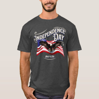 Unabhängigkeitstag 4. Juli 1776 Adler T-Shirt