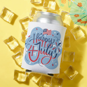 Unabhängigkeitstag 4. Juli Cooler Koozie Dosenkühler