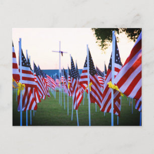 Unabhängigkeitstag/4. Juli  Postkarte