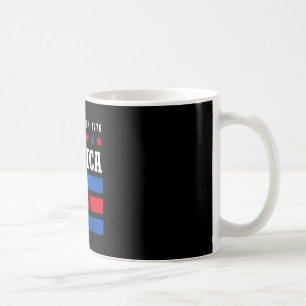 Unabhängigkeitstag 4. Juli USA-Flagge Amerika Lass Kaffeetasse