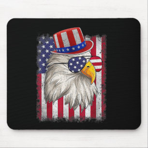Unabhängigkeitstag am 4. Juli Vintag Mousepad