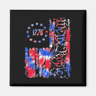Unabhängigkeitstag Amerikanische Flagge Patriotisc Magnet