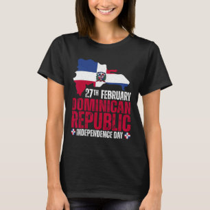 Unabhängigkeitstag der Dominikanischen Republik Fl T-Shirt