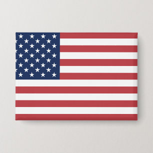 Unabhängigkeitstag der Vereinigten Staaten Flagge Button