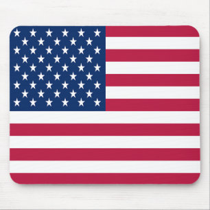 Unabhängigkeitstag der Vereinigten Staaten Flagge Mousepad