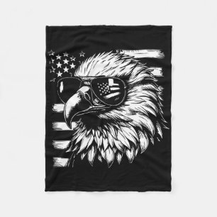 Unabhängigkeitstag Design für 4. Juli Patriotisch Fleecedecke