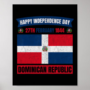 Unabhängigkeitstag Dominikanische Republik Feier 5 Poster