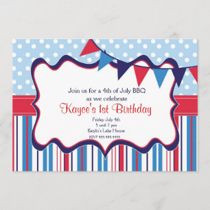 Unabhängigkeitstag-Einladung Einladung