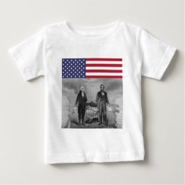 Unabhängigkeitstag George Washington Abraham Linco Baby T-shirt