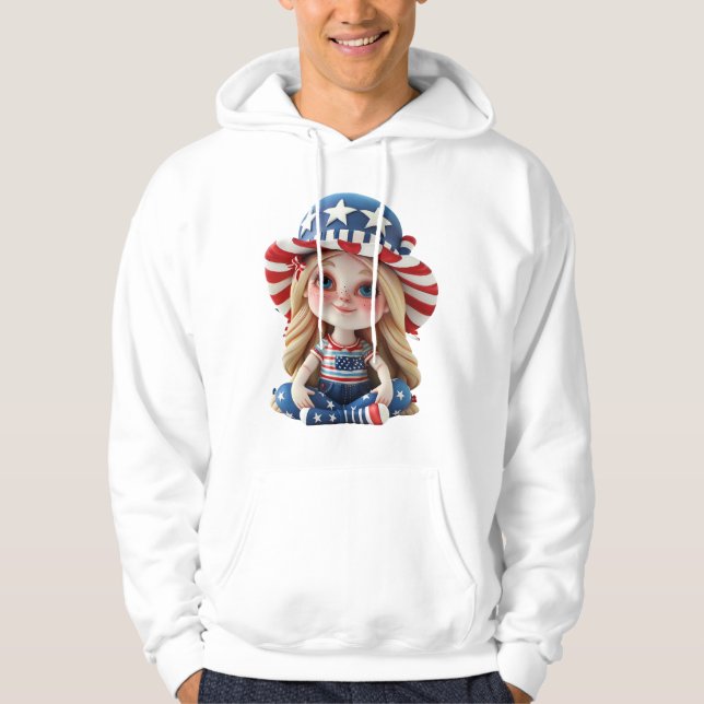 Unabhängigkeitstag Hoodie (Vorderseite)