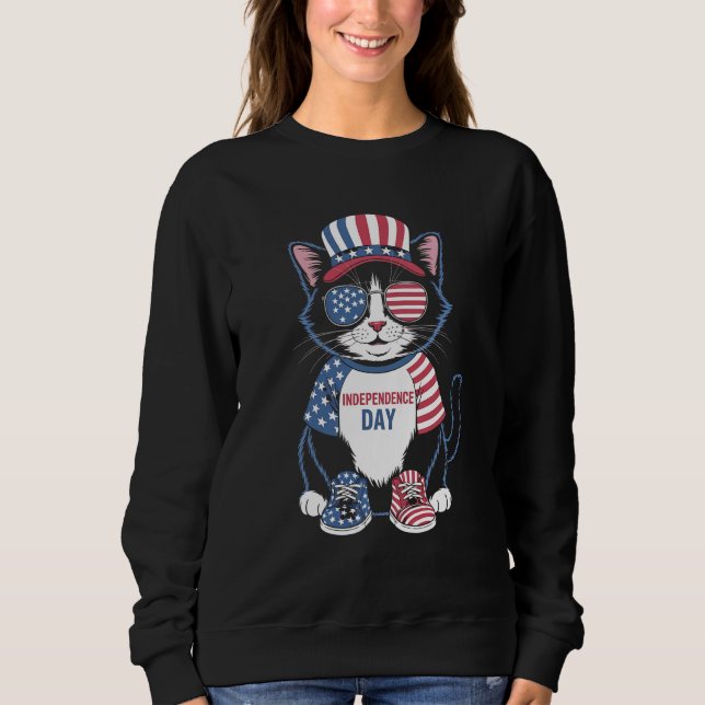 Unabhängigkeitstag in den USA Sweatshirt (Vorderseite)