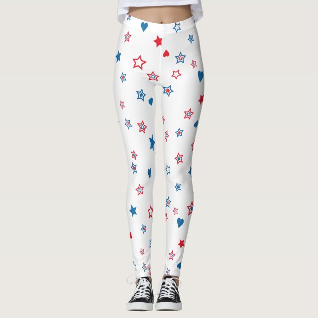Unabhängigkeitstag Leggings (Vorderseite)