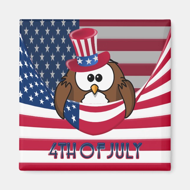 Unabhängigkeitstag Magnet (Vorne)