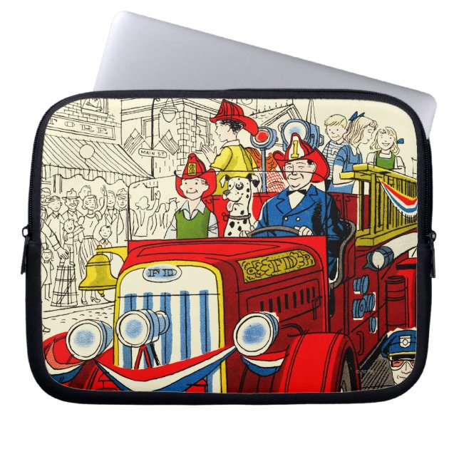 Unabhängigkeitstag-Parade Laptopschutzhülle (Vorderseite)