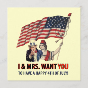 Unabhängigkeitstag-Party Einladung