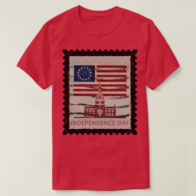Unabhängigkeitstag T-Shirt (Design vorne)