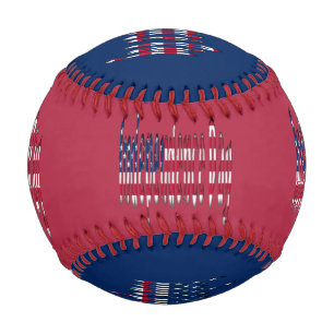 Unabhängigkeitstag US Flagge Typografie USA Baseball
