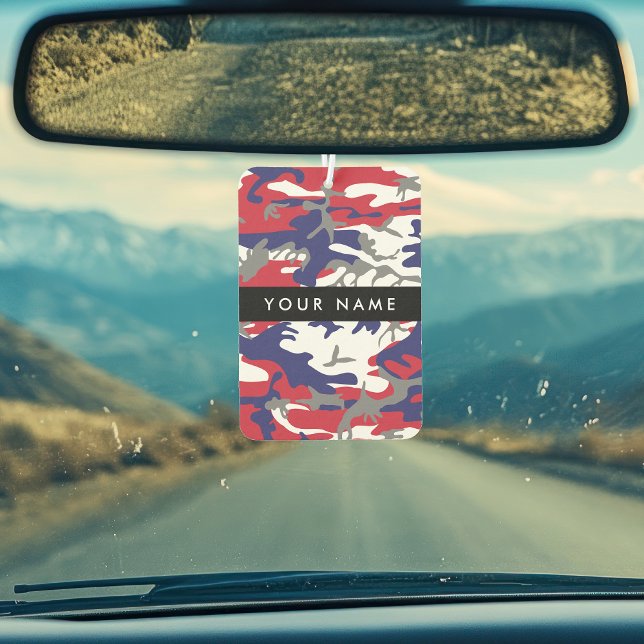 Unabhängigkeitstag Wählen Sie Ihren Namen Personal Autolufterfrischer (Von Creator hochgeladen)