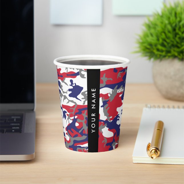 Unabhängigkeitstag Wählen Sie Ihren Namen Personal Pappbecher (InSitu)