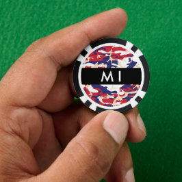 Unabhängigkeitstag Wählen Sie Ihren Namen Personal Pokerchips