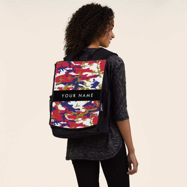 Unabhängigkeitstag Wählen Sie Ihren Namen Personal Rucksack (Ausgewaschen)