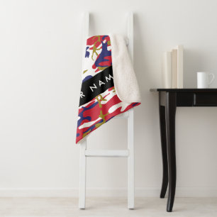 Unabhängigkeitstag Wählen Sie Ihren Namen Personal Sherpadecke