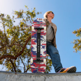 Unabhängigkeitstag Wählen Sie Ihren Namen Personal Skateboard