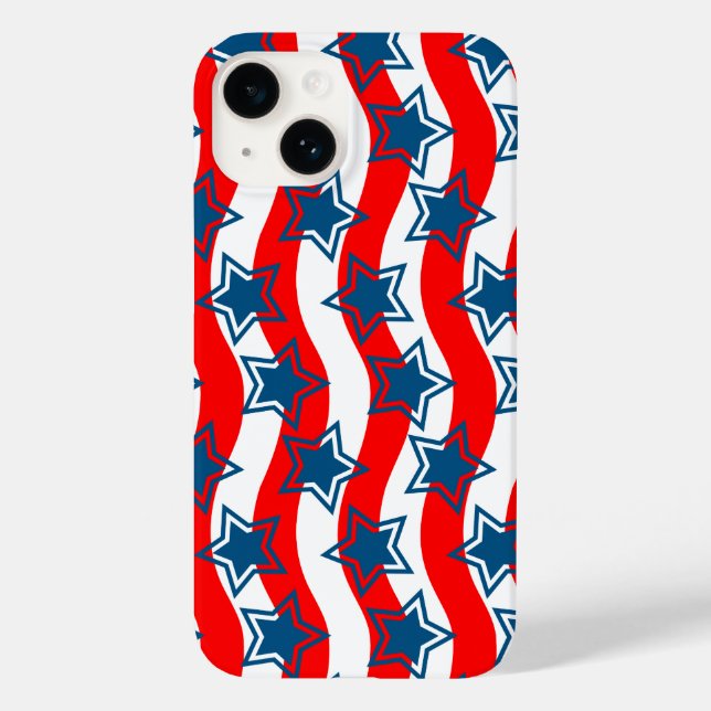 Unabhängigkeitstelefon Case-Mate iPhone Hülle (Rückseite)