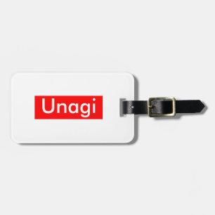 Unagi-Etikett Gepäckanhänger