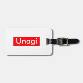 Unagi-Etikett Gepäckanhänger