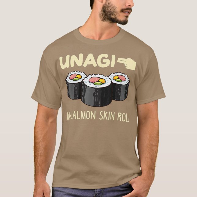 Unagi Mindfulness Total Awareness Funny Ah Haut T-Shirt (Vorderseite)