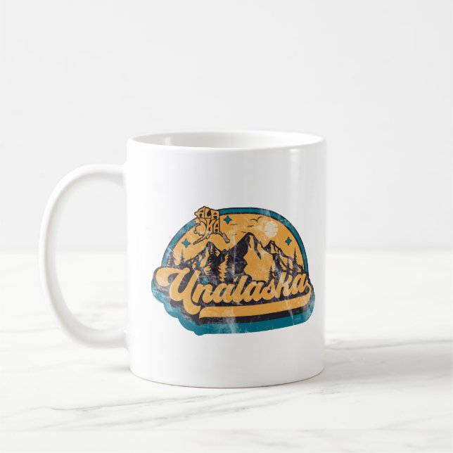 Unalaska, Alaska Kaffeetasse (Links)