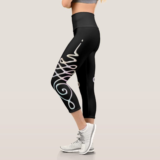 Unalome 2 capri leggings (Links)