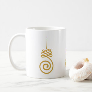Unalome Buddhistische Symbol Kaffeetasse
