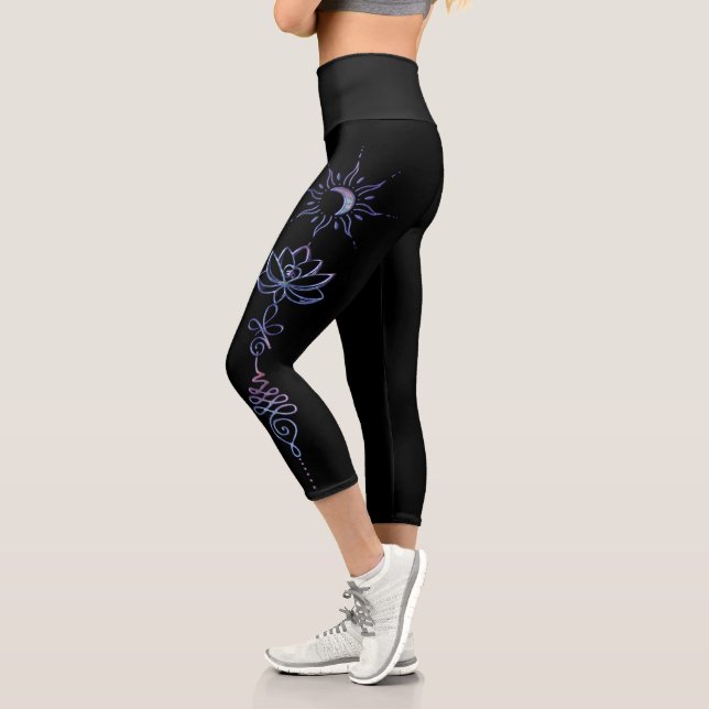 Unalome Group 1 Capri Leggings (Links)
