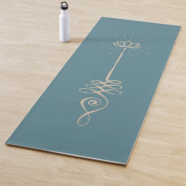 Unalome Schlichte Hintergründe - Pfau + Dove Yoga  Yogamatte